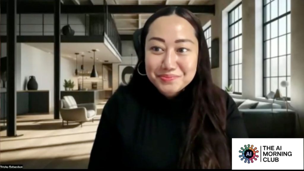 AI Morning Club Host Trisha Sebastian