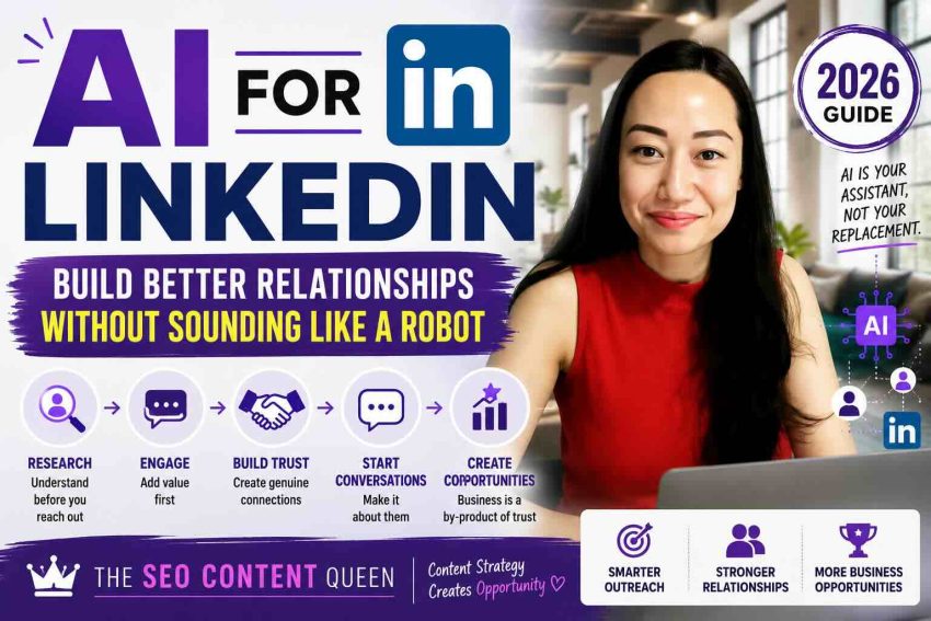AI For Linkedin by Trisha Sebastian The SEO Content Queen